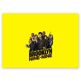 Поздравительная открытка с принтом Brooklyn Nine-Nine в Петрозаводске, 100% бумага | плотность бумаги 280 г/м2, матовая, на обратной стороне линовка и место для марки
 | 9 9 | 99 | andy | beatriz | brooklyn | detective | diaz | jake | nine nine | peralta | rosa | samberg | stephanie | беатрис | бруклин | детектив | джейк | перальта | роза | стефани | сэмберг | энди