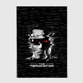 Постер с принтом The Terminator в Петрозаводске, 100% бумага
 | бумага, плотность 150 мг. Матовая, но за счет высокого коэффициента гладкости имеет небольшой блеск и дает на свету блики, но в отличии от глянцевой бумаги не покрыта лаком | arnold | connor | john | robot | schwarzenegger | skynet | t 800 | terminator | арнольд | джон | коннор | ликвидатор | небесная | робот | сеть | скайнет | терминатор | шварценеггер