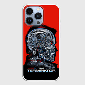 Чехол для iPhone 13 Pro с принтом The Terminator в Петрозаводске,  |  | arnold | connor | john | robot | schwarzenegger | skynet | t 800 | terminator | арнольд | джон | коннор | ликвидатор | небесная | робот | сеть | скайнет | терминатор | шварценеггер