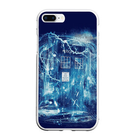 Чехол для iPhone 7Plus/8 Plus матовый с принтом Doctor Who в Петрозаводске, Силикон | Область печати: задняя сторона чехла, без боковых панелей | bbc | dimension | dr who | jenna coleman | jodie whittaker | matt smith | relative | resolution | space | tardis | the doctor | time | галлифрей | джоди уиттакер | доктор кто | тардис