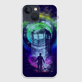 Чехол для iPhone 13 mini с принтом Доктор Кто в Петрозаводске,  |  | bbc | dimension | dr who | jenna coleman | jodie whittaker | matt smith | relative | resolution | space | tardis | the doctor | time | галлифрей | джоди уиттакер | доктор кто | тардис