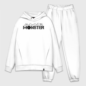 Мужской костюм хлопок OVERSIZE с принтом You can call me monster в Петрозаводске,  |  | d.o | exo | exo cbx | exo k | exo m | exo sc | k pop | kpop | mama | бэкхён | ехо | к поп | кпоп | крис | кхаи | лухан | лэй | пэкхён | сехун | сиумин | сухо | тао | чханёль | чхен | эхо