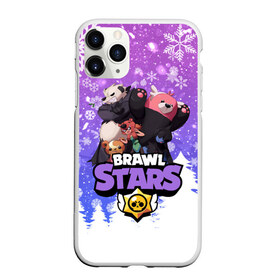 Чехол для iPhone 11 Pro матовый с принтом Новогодний Brawl Stars Nita в Петрозаводске, Силикон |  | Тематика изображения на принте: 2020 | brawl | brawl stars | christmas | new year | nita | stars | бравл старс | брол старс | нита | новогодний | новый год | рождество