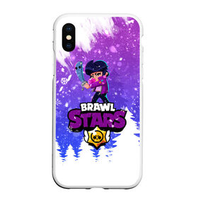 Чехол для iPhone XS Max матовый с принтом Новогодний Brawl Stars Bibi #3 в Петрозаводске, Силикон | Область печати: задняя сторона чехла, без боковых панелей | Тематика изображения на принте: 2020 | bibi | brawl | brawl stars | christmas | new year | stars | биби | бравл старс | брол старс | новогодний | новый год | рождество