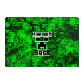 Магнитный плакат 3Х2 с принтом Minecraft в Петрозаводске, Полимерный материал с магнитным слоем | 6 деталей размером 9*9 см | game | minecraft | mojang ab | sect | игра | инди | майнкрафт | майнкрафт секта | секта