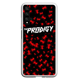 Чехол для Honor 20 с принтом The Prodigy + Спина в Петрозаводске, Силикон | Область печати: задняя сторона чехла, без боковых панелей | die | flint | invaders must die | inviders | keith | keith charles flint | must | prodigy | the prodigy | кит | кит чарльз флинт | продиджи | флинт