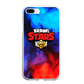 Чехол для iPhone 7Plus/8 Plus матовый с принтом BRAWL STARS SMOKE в Петрозаводске, Силикон | Область печати: задняя сторона чехла, без боковых панелей | android | brawl stars | crow | games | leon | mobile game | stars | бравл старс | ворон | игры | леон | мобильные игры