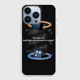 Чехол для iPhone 13 Pro с принтом Doctor Who в Петрозаводске,  |  | bbc | dimension | dr who | jenna coleman | jodie whittaker | matt smith | relative | resolution | space | tardis | the doctor | time | галлифрей | джоди уиттакер | доктор кто | тардис