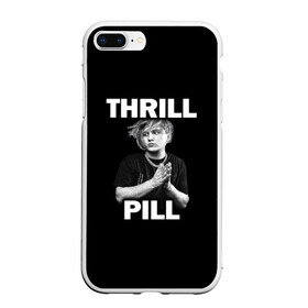 Чехол для iPhone 7Plus/8 Plus матовый с принтом Thrill pill в Петрозаводске, Силикон | Область печати: задняя сторона чехла, без боковых панелей | Тематика изображения на принте: pill | thrill | thrill pill | пилл | тимур самедов | трилл | трилл пилл