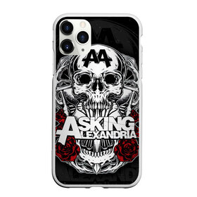 Чехол для iPhone 11 Pro матовый с принтом Asking Alexandria в Петрозаводске, Силикон |  | asking alexandria | аскинг александриа | группы | метал | музыка | рок | хэви метал | электроникор