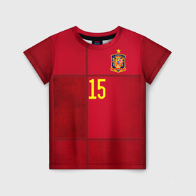 Детская футболка 3D Ramos home EURO 2020 купить в Петрозаводске