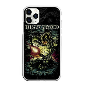 Чехол для iPhone 11 Pro матовый с принтом Disturbed в Петрозаводске, Силикон |  | asylum | disturbed | heavy metal | immortalized | the guy | the lost children | группы | метал | рок