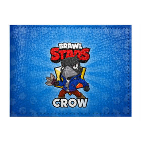 Обложка для студенческого билета с принтом BRAWL STARS CROW в Петрозаводске, натуральная кожа | Размер: 11*8 см; Печать на всей внешней стороне | brawl stars | brawl stars crow | brawler | crow | бравл старз | бравлер | ворон