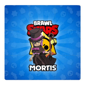 Магнитный плакат 3Х3 с принтом BRAWL STARS MORTIS в Петрозаводске, Полимерный материал с магнитным слоем | 9 деталей размером 9*9 см | brawl stars | brawl stars mortis | brawler | mortis | бравл старз | бравлер | мортис