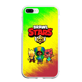 Чехол для iPhone 7Plus/8 Plus матовый с принтом Brawl Stars Leon Nita Crow в Петрозаводске, Силикон | Область печати: задняя сторона чехла, без боковых панелей | brawl stars | brawl stars 8 bit | brawl stars crow | brawl stars crow phoenix | brawl stars leon | brawl stars leon shark | brawl stars nita | brawl stars robot spike | brawl stars spike | бравл старс | бравла старс | браво старс | персона