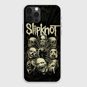 Чехол для iPhone 12 Pro с принтом Slipknot в Петрозаводске, силикон | область печати: задняя сторона чехла, без боковых панелей | slipknot | we are not your kind | альтернативный метал | грув метал | метал | музыка | ню метал | слипнот