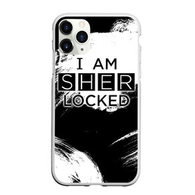 Чехол для iPhone 11 Pro Max матовый с принтом Sherlock в Петрозаводске, Силикон |  | Тематика изображения на принте: 221b | bbc | benedict cumberbatch | john watson | mark gatiss | martin freeman | sherlock holmes | steven moffat | бейкер | джон ватсон | мориарти | стрит | шерлок