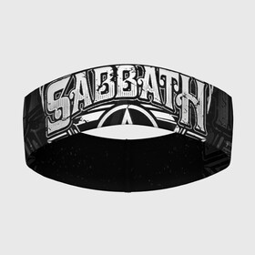 Повязка на голову 3D с принтом Black Sabbath в Петрозаводске,  |  | black sabbath | hard rock | heavy metal | блэк сабат | группы | метал | музыка | оззи осборн | рок | хард рок | хэви метал
