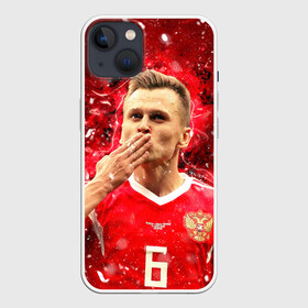 Чехол для iPhone 13 с принтом Денис Черышев в Петрозаводске,  |  | championship | cheryshev | cup | denis cheryshev | russia | world | денис черышев | европы | мира | мундиаль | россия | сборная россии | чемпионат | черышев