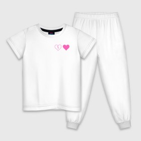 Детская пижама хлопок с принтом Yungblud heart в Петрозаводске, 100% хлопок |  брюки и футболка прямого кроя, без карманов, на брюках мягкая резинка на поясе и по низу штанин
 | Тематика изображения на принте: 