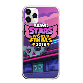 Чехол для iPhone 11 Pro Max матовый с принтом Brawl Stars World Finals 2019 в Петрозаводске, Силикон |  | Тематика изображения на принте: brawl | bs | clash line | fails | funny | leon | moments | stars | supercell | tick | бой | босс | бравл | броубол | бс | драка | звезд | осада | поззи | сейф | старс | цель