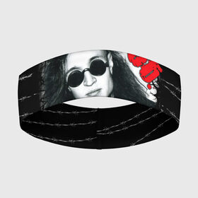 Повязка на голову 3D с принтом Гражданская оборона + Спина в Петрозаводске,  |  | punk | punks not dead | гр.об. | гражданская оборона | гроб | егор летов | панки | хой