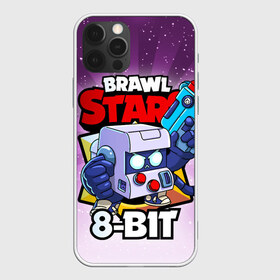 Чехол для iPhone 12 Pro Max с принтом BRAWL STARS 8-BIT в Петрозаводске, Силикон |  | 8 bit | 8 бит | brawl stars | brawl stars 8 bit | brawler | бравл старз | бравлер