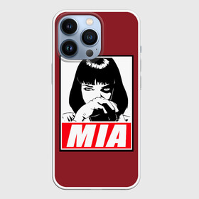 Чехол для iPhone 13 Pro с принтом MIA в Петрозаводске,  |  | pulp | pulp fiction | quentin tarantino | tarantino | квентин тарантино | кино | криминальное чтиво | тарантино | тарентино | торентино | торрентино | фильм | чтиво