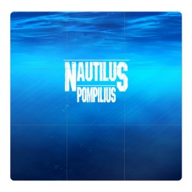 Магнитный плакат 3Х3 с принтом Nautilus Pompilius в Петрозаводске, Полимерный материал с магнитным слоем | 9 деталей размером 9*9 см | 