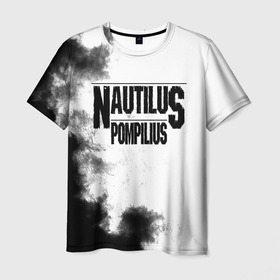 Мужская футболка 3D с принтом Nautilus Pompilius в Петрозаводске, 100% полиэфир | прямой крой, круглый вырез горловины, длина до линии бедер | nautilus pompilius | ассоциация | внуки энгельса | вячеслав бутусов | настя | нау | наутилус | наутилус помпилиус | наутилусы | нп | урфин джюс | ю питер