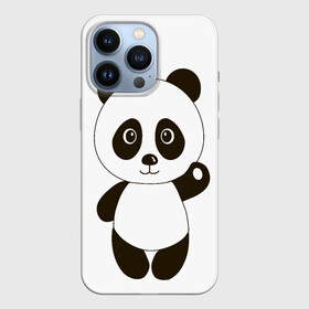 Чехол для iPhone 13 Pro с принтом Панда в Петрозаводске,  |  | мишка | панда