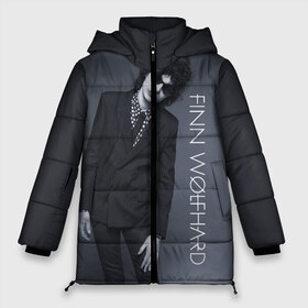 Женская зимняя куртка 3D с принтом Финн Вулфард в Петрозаводске, верх — 100% полиэстер; подкладка — 100% полиэстер; утеплитель — 100% полиэстер | длина ниже бедра, силуэт Оверсайз. Есть воротник-стойка, отстегивающийся капюшон и ветрозащитная планка. 

Боковые карманы с листочкой на кнопках и внутренний карман на молнии | finn wolfhard | kid from it | kid fron stranger things | актёр | майк из очень странные де | мальчик из оно | мальчик из очень странные дела | ричи из оно | финн | финн вулфард