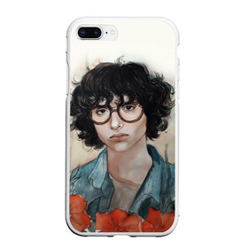 Чехол для iPhone 7Plus/8 Plus матовый с принтом finn wolfhard в Петрозаводске, Силикон | Область печати: задняя сторона чехла, без боковых панелей | finn wolfhard | очень странные дела | финн вулфард