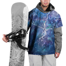 Накидка на куртку 3D с принтом Мировое дерево в Петрозаводске, 100% полиэстер |  | Тематика изображения на принте: мировое дерево