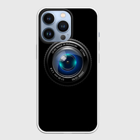 Чехол для iPhone 13 Pro с принтом Объектив в Петрозаводске,  |  | Тематика изображения на принте: camera | canon | nikon | photo | photograph | photographer | sony | камера | линза | объектив | фотик | фото | фотоаппарат | фотограф