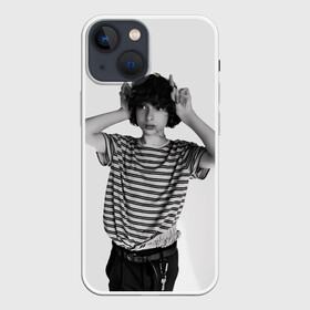 Чехол для iPhone 13 mini с принтом finn wolfhard в Петрозаводске,  |  | finn wolfhard | очень странные дела | финн вулфард