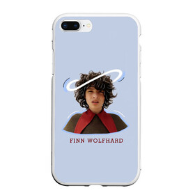 Чехол для iPhone 7Plus/8 Plus матовый с принтом finn wolfhard в Петрозаводске, Силикон | Область печати: задняя сторона чехла, без боковых панелей | finn wolfhard | очень странные дела | финн вулфард