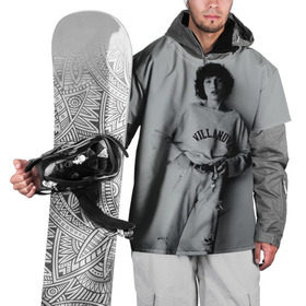 Накидка на куртку 3D с принтом finn wolfhard в Петрозаводске, 100% полиэстер |  | finn wolfhard | очень странные дела | финн вулфард