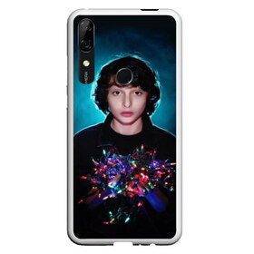 Чехол для Honor P Smart Z с принтом finn wolfhard в Петрозаводске, Силикон | Область печати: задняя сторона чехла, без боковых панелей | finn wolfhard | очень странные дела | финн вулфард