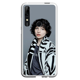 Чехол для Honor P Smart Z с принтом finn wolfhard в Петрозаводске, Силикон | Область печати: задняя сторона чехла, без боковых панелей | finn wolfhard | очень странные дела | финн вулфард