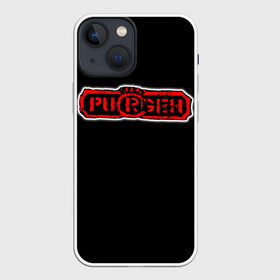 Чехол для iPhone 13 mini с принтом Purgen в Петрозаводске,  |  | Тематика изображения на принте: moscow punks | punks | punks not dead | purgen | московские панки | панки | пурген