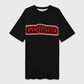 Платье-футболка 3D с принтом Purgen в Петрозаводске,  |  | moscow punks | punks | punks not dead | purgen | московские панки | панки | пурген