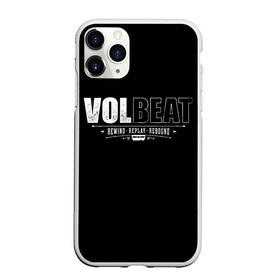 Чехол для iPhone 11 Pro Max матовый с принтом Volbeat в Петрозаводске, Силикон |  | groove metal | hardcore | psychobilly | rebound | replay | rewind | volbeat | волбит