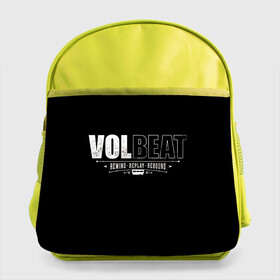 Детский рюкзак с принтом Volbeat в Петрозаводске, 100% полиэстер | Размеры изделия - высота 34 см, ширина 28 см, глубина 10 см
Размер поля для печати - высота 19.5 см, ширина 24 см | groove metal | hardcore | psychobilly | rebound | replay | rewind | volbeat | волбит