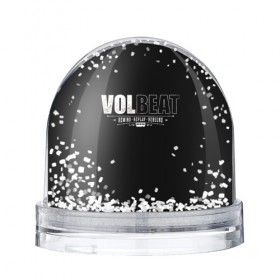 Снежный шар с принтом Volbeat в Петрозаводске, Пластик | Изображение внутри шара печатается на глянцевой фотобумаге с двух сторон | groove metal | hardcore | psychobilly | rebound | replay | rewind | volbeat | волбит