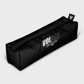 Пенал 3D с принтом Volbeat в Петрозаводске, 100% полиэстер | плотная ткань, застежка на молнии | groove metal | hardcore | psychobilly | rebound | replay | rewind | volbeat | волбит