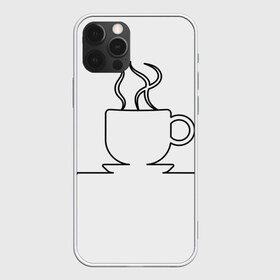 Чехол для iPhone 12 Pro Max с принтом Чашечку кофе? в Петрозаводске, Силикон |  | Тематика изображения на принте: бариста | бармен | вкус | кардиограмма | кофе | кофеман | напиток | подача | профессия | хобби | чашка