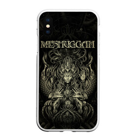 Чехол для iPhone XS Max матовый с принтом Meshuggah в Петрозаводске, Силикон | Область печати: задняя сторона чехла, без боковых панелей | djent | jens kidman | meshuggah | metal | грув метал | группы | метал | мешуга | музыка | рок