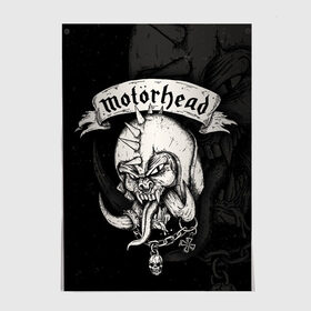 Постер с принтом Motorhead в Петрозаводске, 100% бумага
 | бумага, плотность 150 мг. Матовая, но за счет высокого коэффициента гладкости имеет небольшой блеск и дает на свету блики, но в отличии от глянцевой бумаги не покрыта лаком | motorhead | группы | лемми килмистер | метал | музыка | рок | хард рок | хеви метал