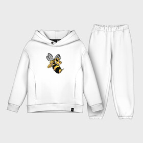 Детский костюм хлопок Oversize с принтом Злая Пчела в Петрозаводске,  |  | злая пчела | пчела | рисунок